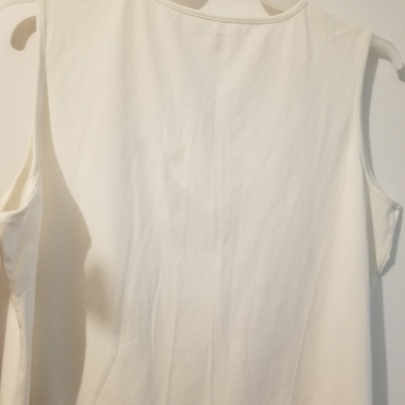 White Tank Top - Picture 2 of 3